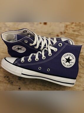 Converse All Star Purple High Top Sneakers